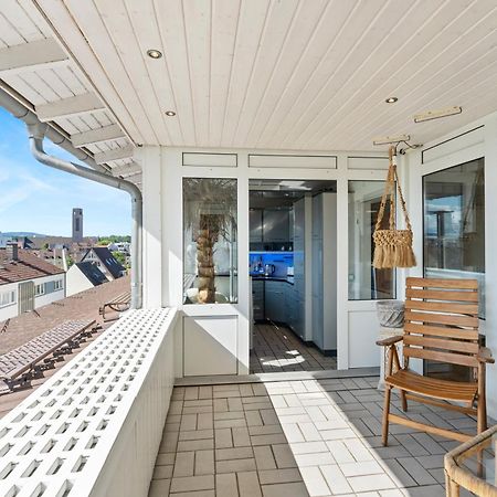 Penthouse Apartment Citycenter Friedrichshafen Exterior foto